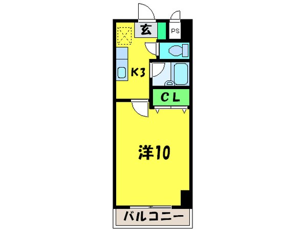 プレジデント　21の物件間取画像